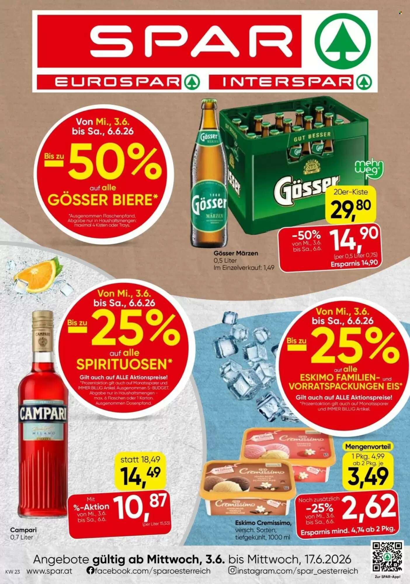 Interspar Flugblatt (ab 03.06.2026) - Angebote und Prospekt - Seite 1