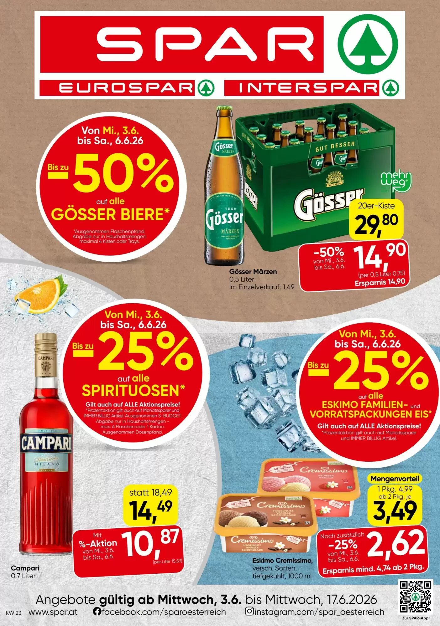 Eurospar Flugblatt (ab 03.06.2026) - Angebote und Prospekt - Seite 1