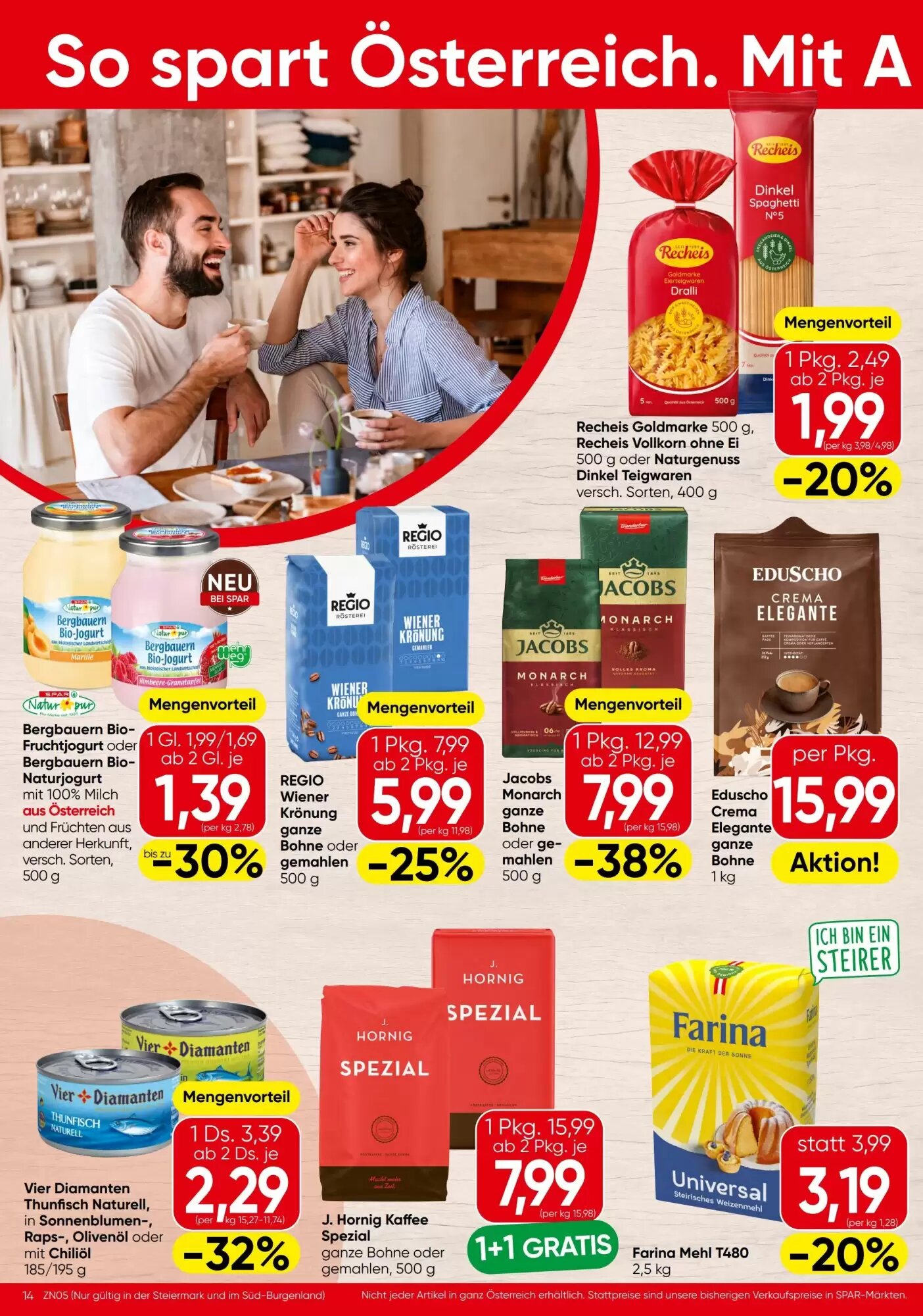 Eurospar Flugblatt (ab 03.06.2026) - Angebote und Prospekt - Seite 14