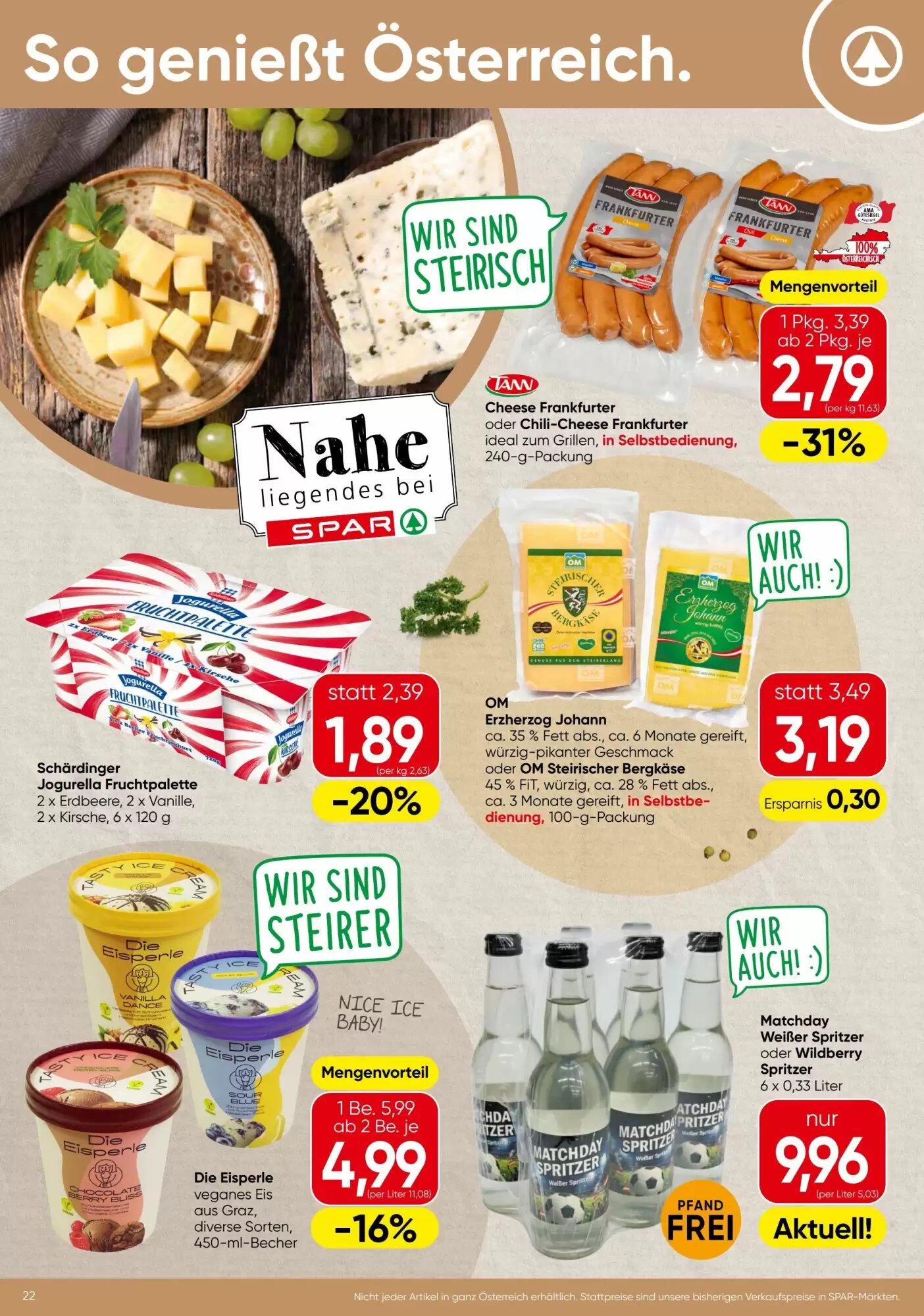 Eurospar Flugblatt (ab 03.06.2026) - Angebote und Prospekt - Seite 22