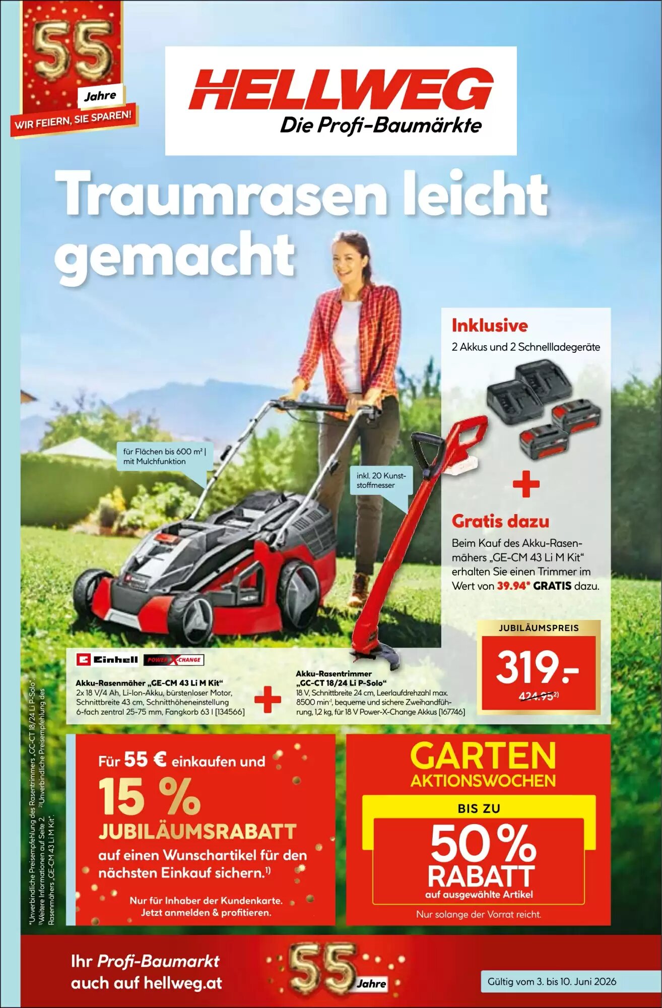 Hellweg Flugblatt (ab 03.06.2026) - Angebote und Prospekt - Seite 1