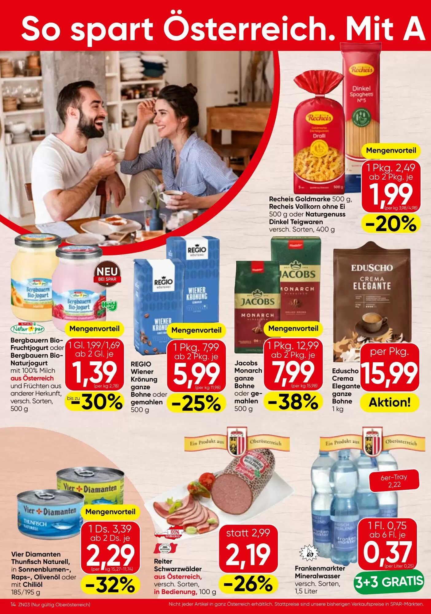 Strasser Markt Flugblatt (ab 03.06.2026) - Angebote und Prospekt - Seite 14