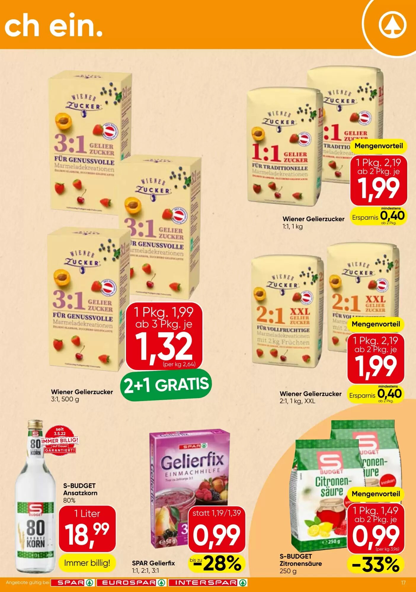 Strasser Markt Flugblatt (ab 03.06.2026) - Angebote und Prospekt - Seite 17