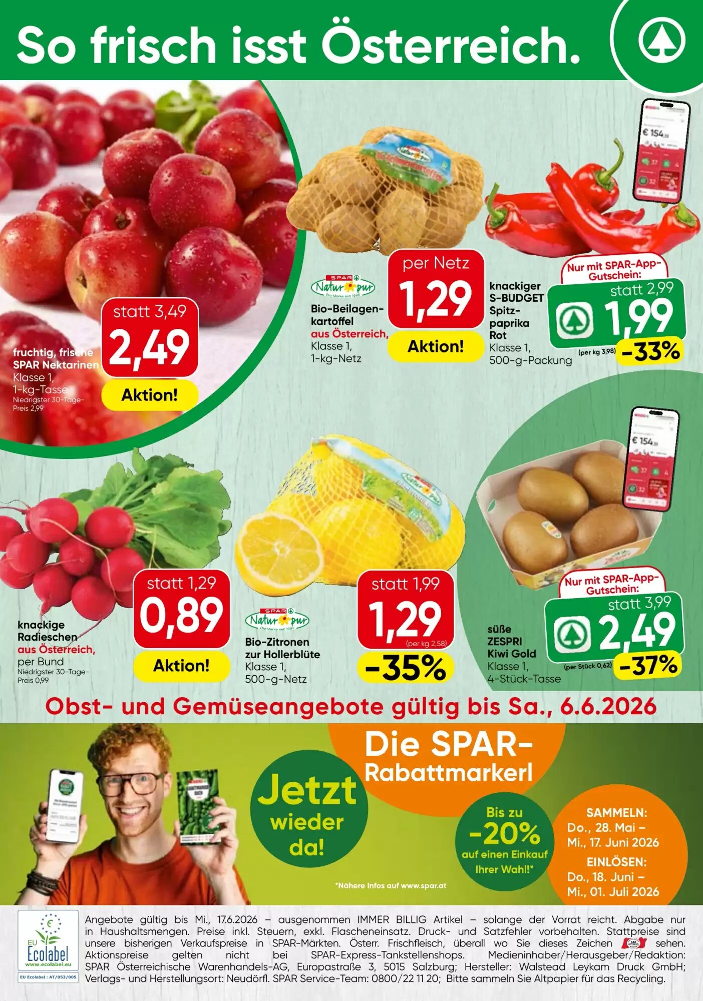Strasser Markt Flugblatt (ab 03.06.2026) - Angebote und Prospekt - Seite 20