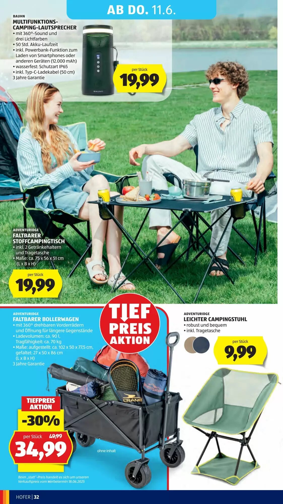Hofer Flugblatt (ab 03.06.2026) - Angebote und Prospekt - Seite 36