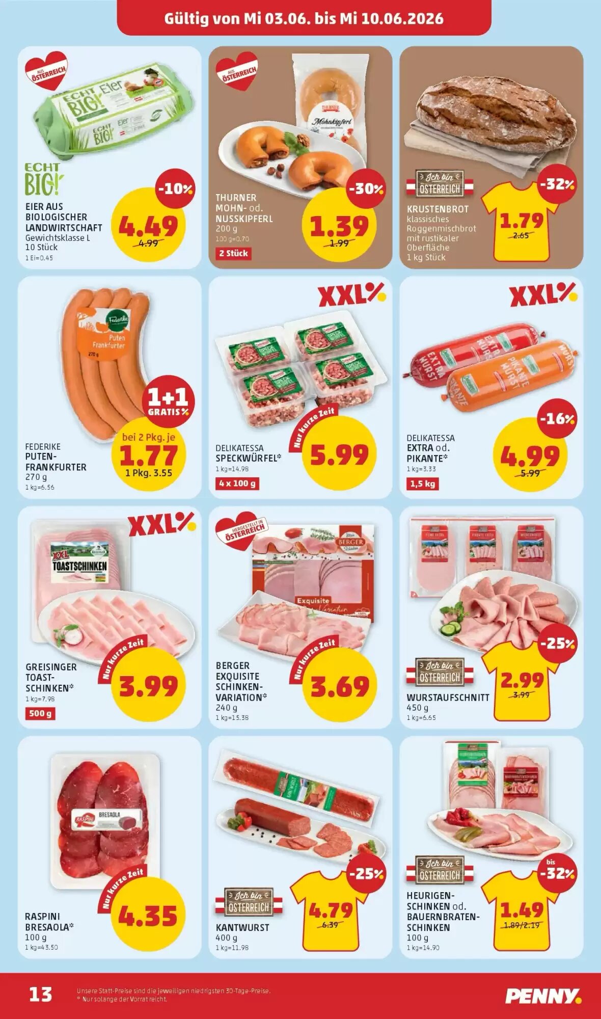 PENNY Flugblatt (ab 03.06.2026) - Angebote und Prospekt - Seite 13
