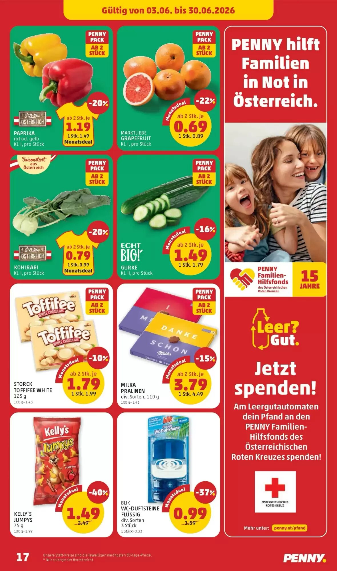 PENNY Flugblatt (ab 03.06.2026) - Angebote und Prospekt - Seite 17