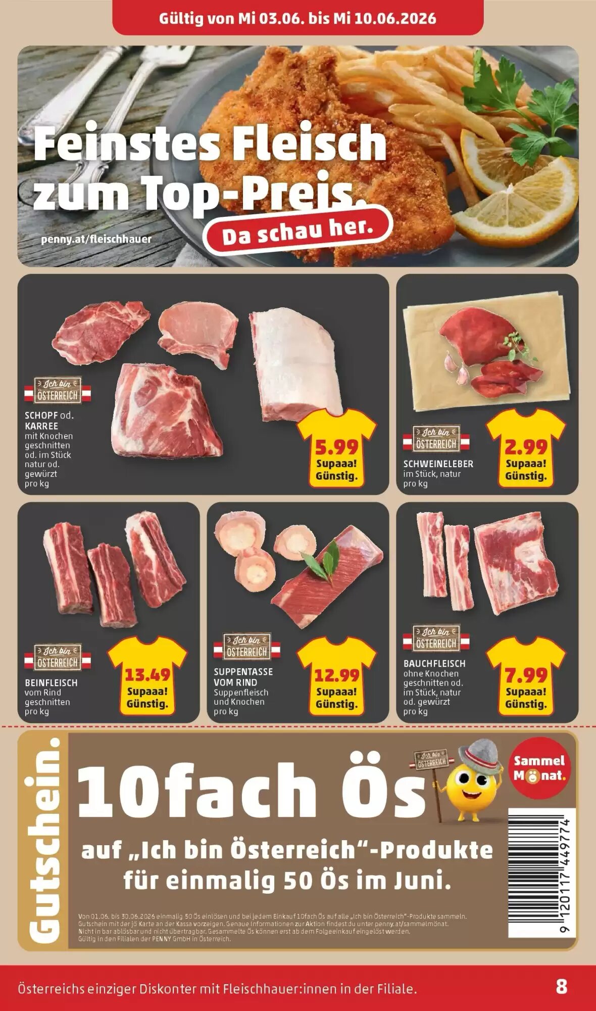 PENNY Flugblatt (ab 03.06.2026) - Angebote und Prospekt - Seite 8