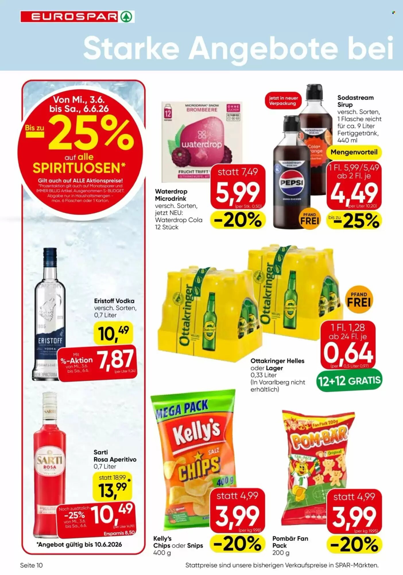 Eurospar Flugblatt (ab 03.06.2026) - Angebote und Prospekt - Seite 10