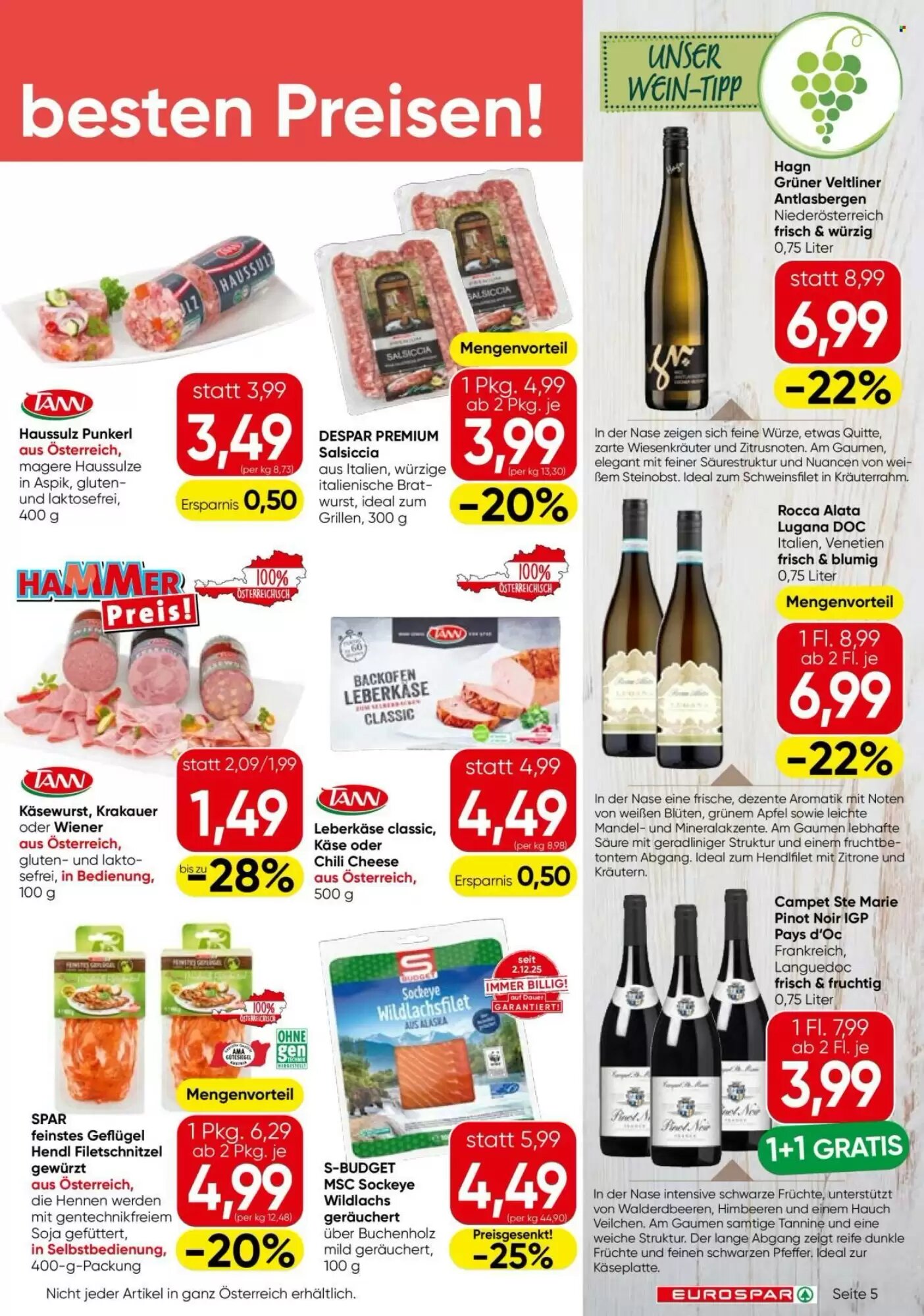 Eurospar Flugblatt (ab 03.06.2026) - Angebote und Prospekt - Seite 5
