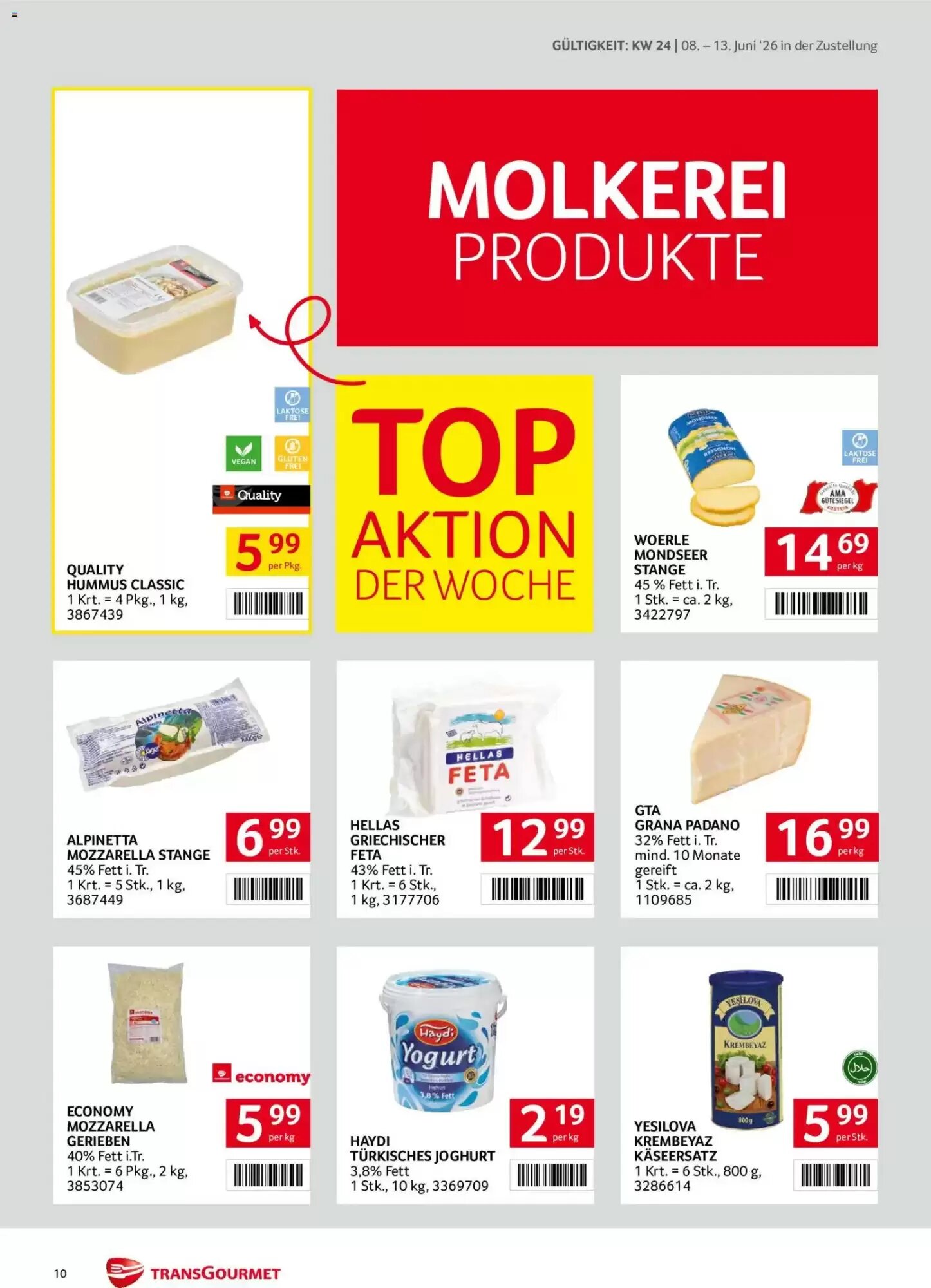 Transgourmet Flugblatt (ab 08.06.2026) - Angebote und Prospekt - Seite 10