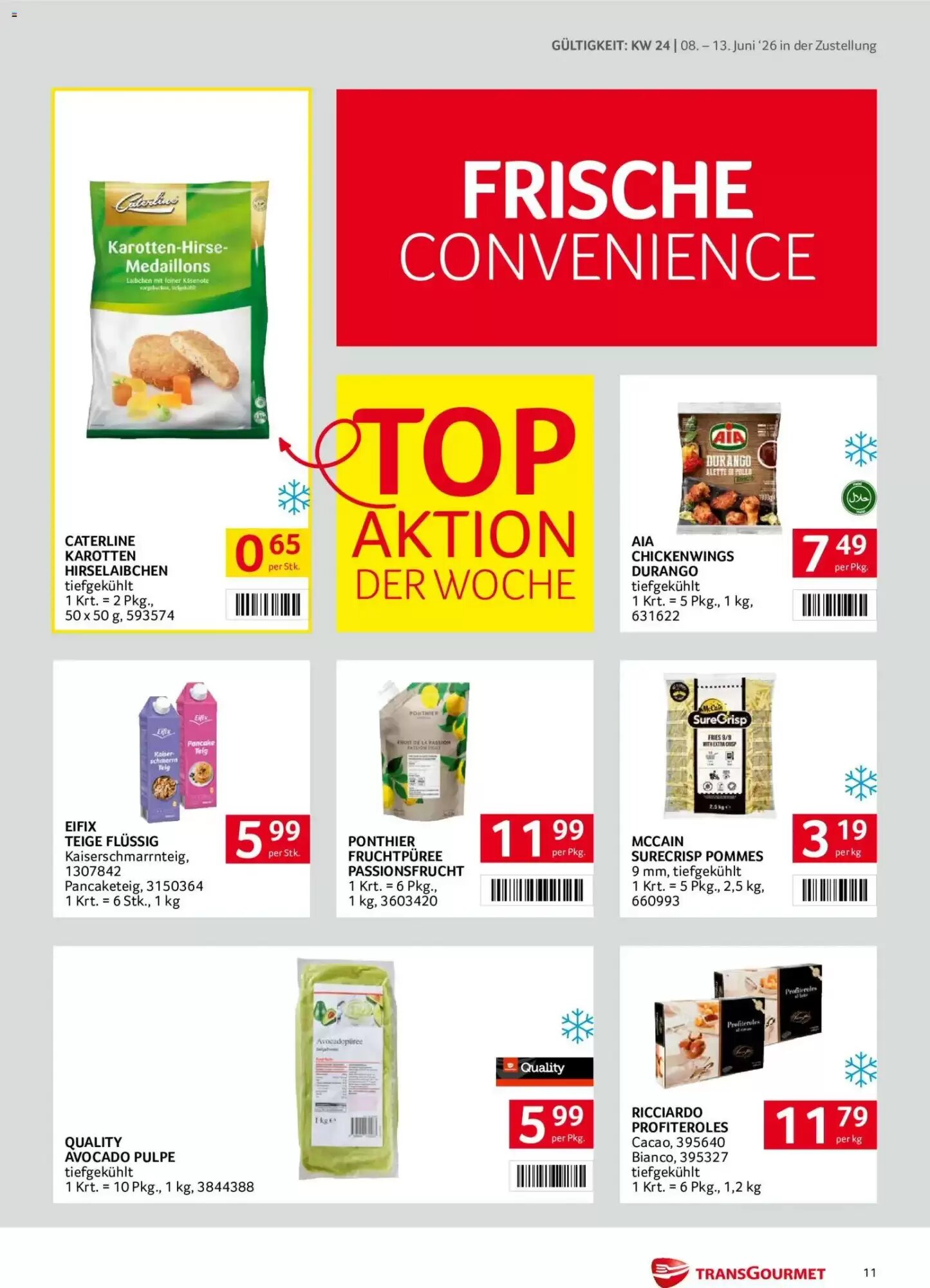 Transgourmet Flugblatt (ab 08.06.2026) - Angebote und Prospekt - Seite 11