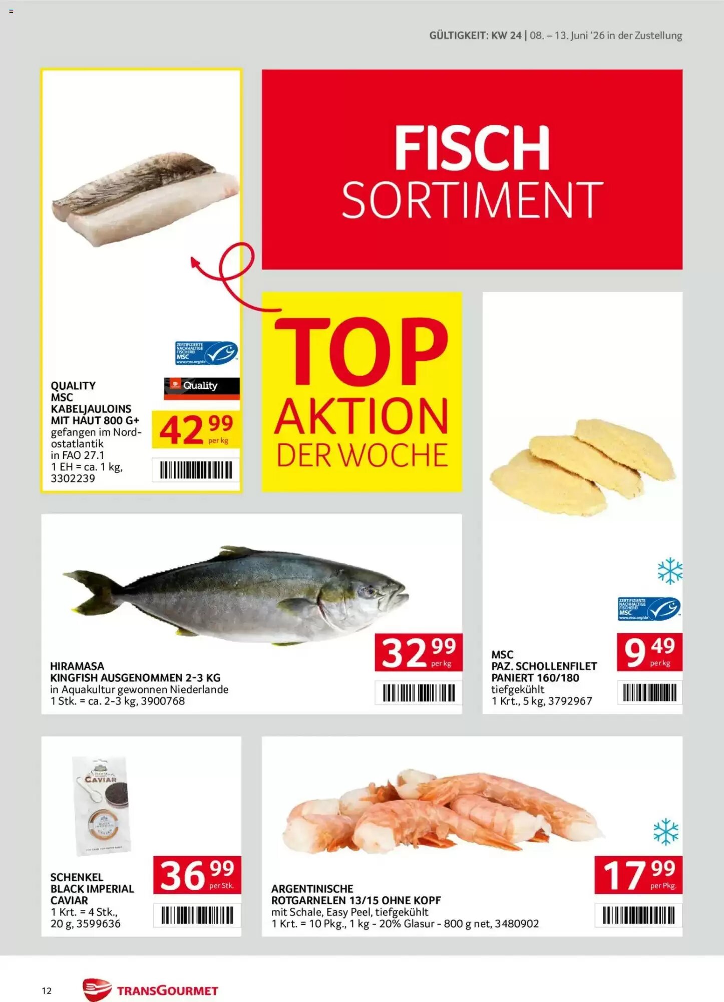 Transgourmet Flugblatt (ab 08.06.2026) - Angebote und Prospekt - Seite 12
