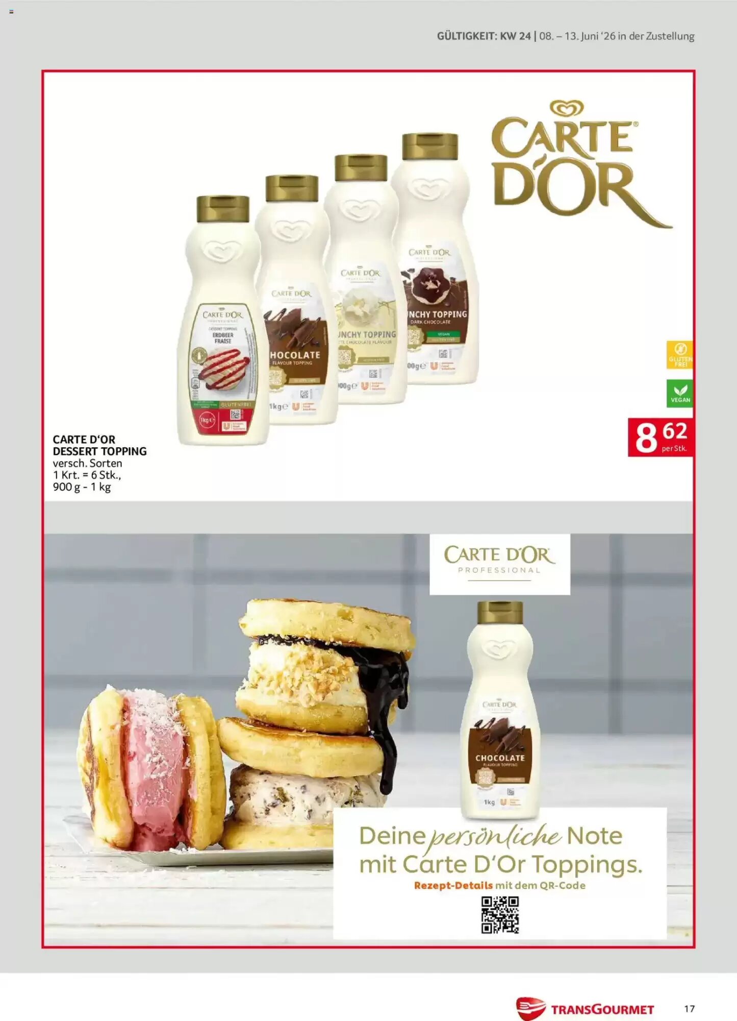 Transgourmet Flugblatt (ab 08.06.2026) - Angebote und Prospekt - Seite 17