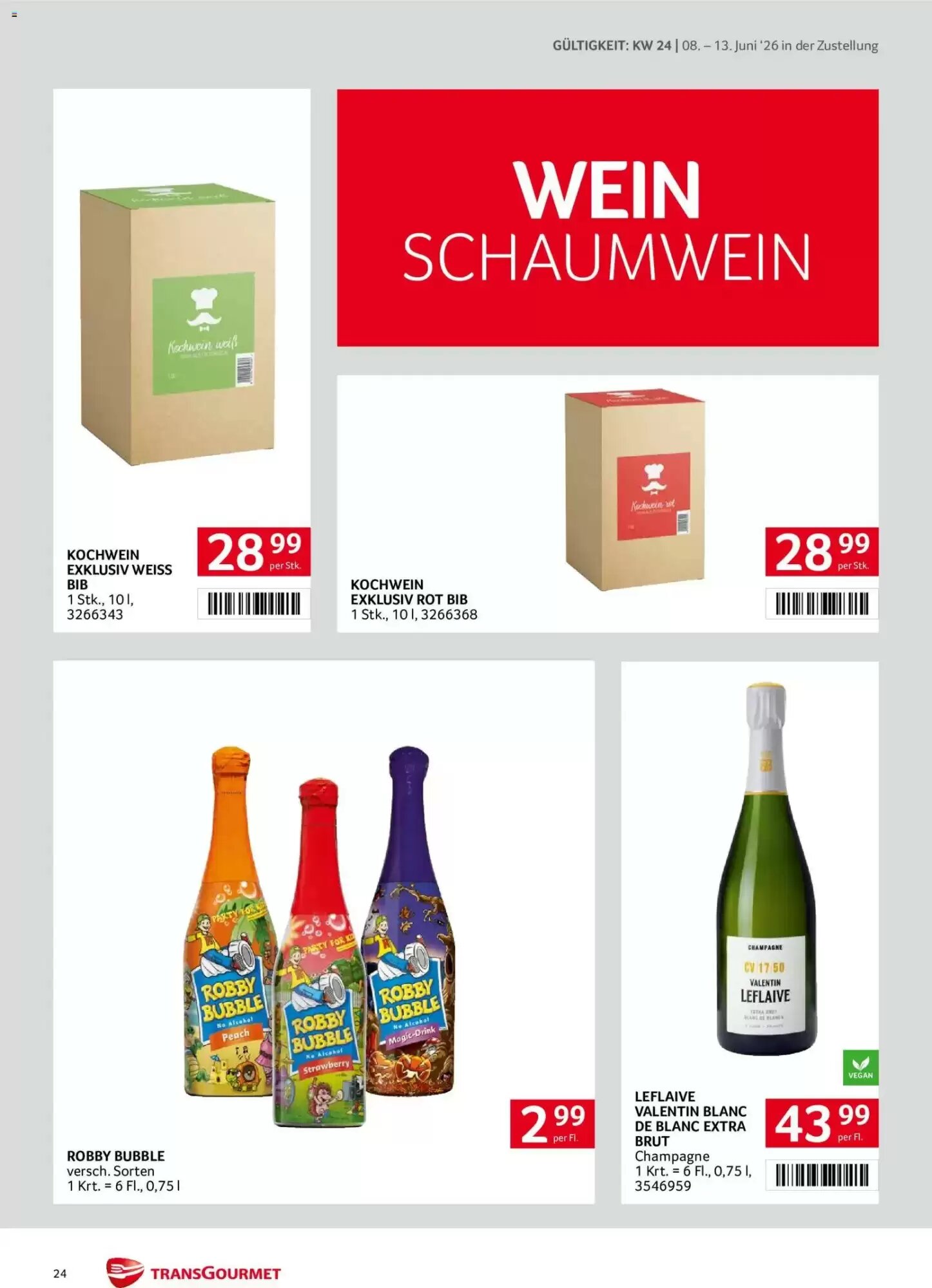Transgourmet Flugblatt (ab 08.06.2026) - Angebote und Prospekt - Seite 24