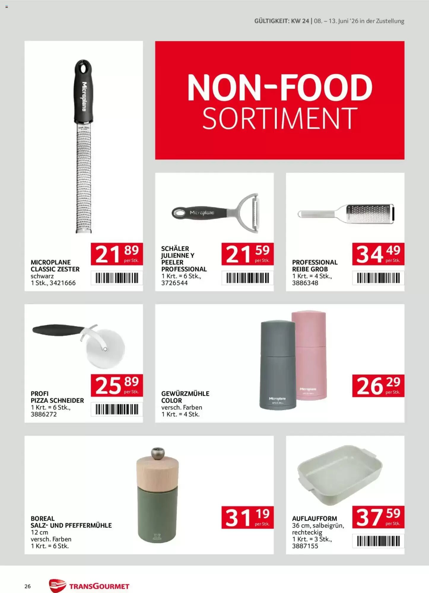 Transgourmet Flugblatt (ab 08.06.2026) - Angebote und Prospekt - Seite 26