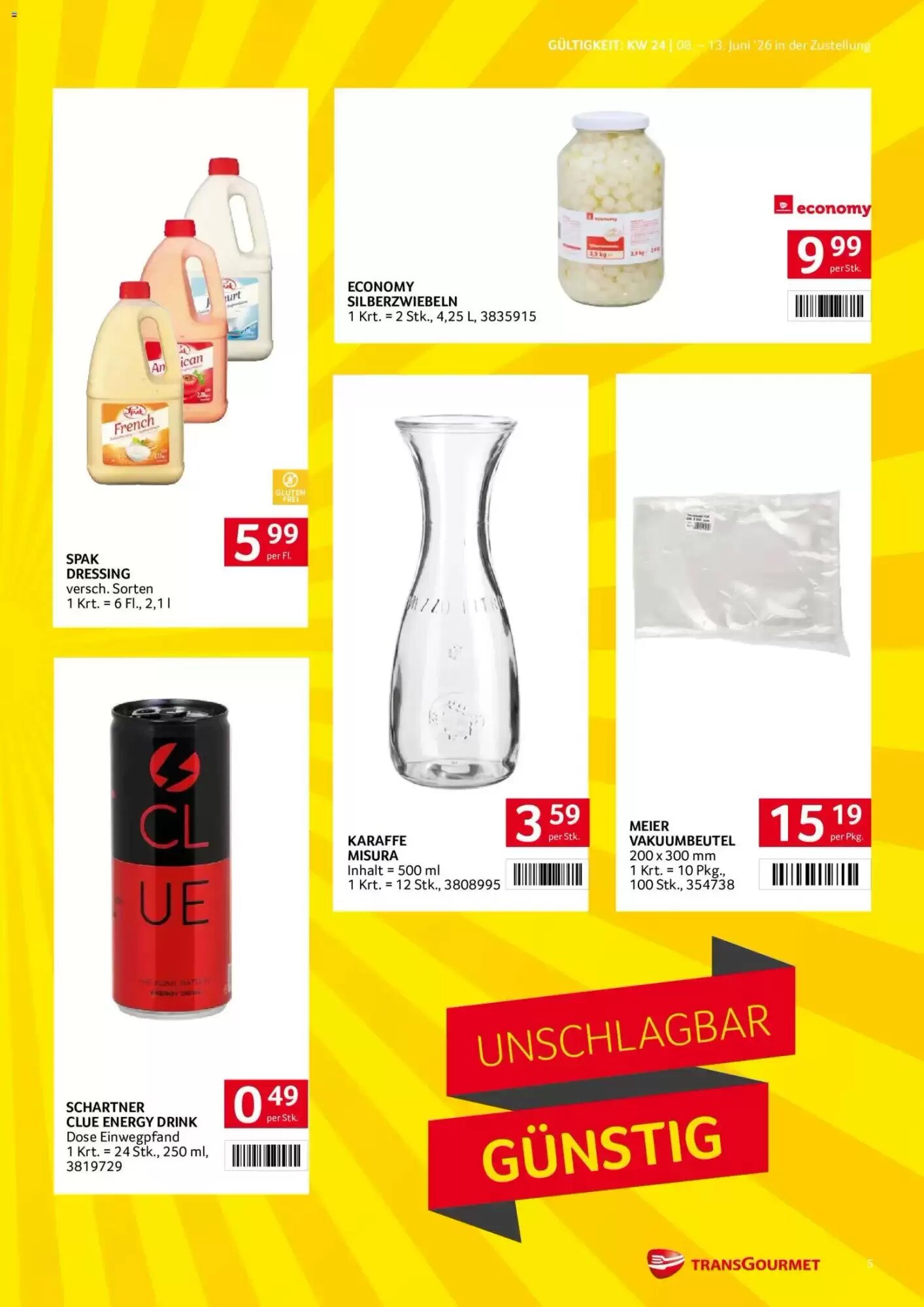 Transgourmet Flugblatt (ab 08.06.2026) - Angebote und Prospekt - Seite 5