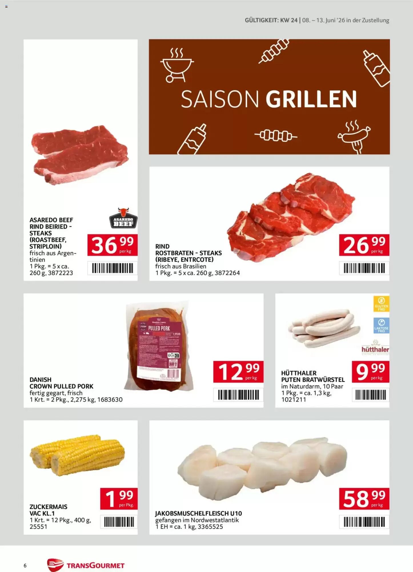Transgourmet Flugblatt (ab 08.06.2026) - Angebote und Prospekt - Seite 6
