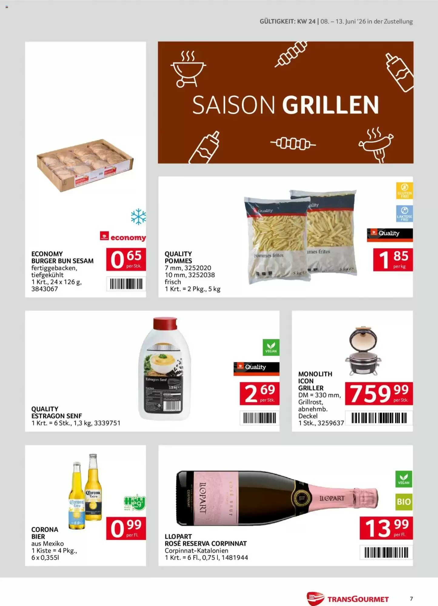 Transgourmet Flugblatt (ab 08.06.2026) - Angebote und Prospekt - Seite 7