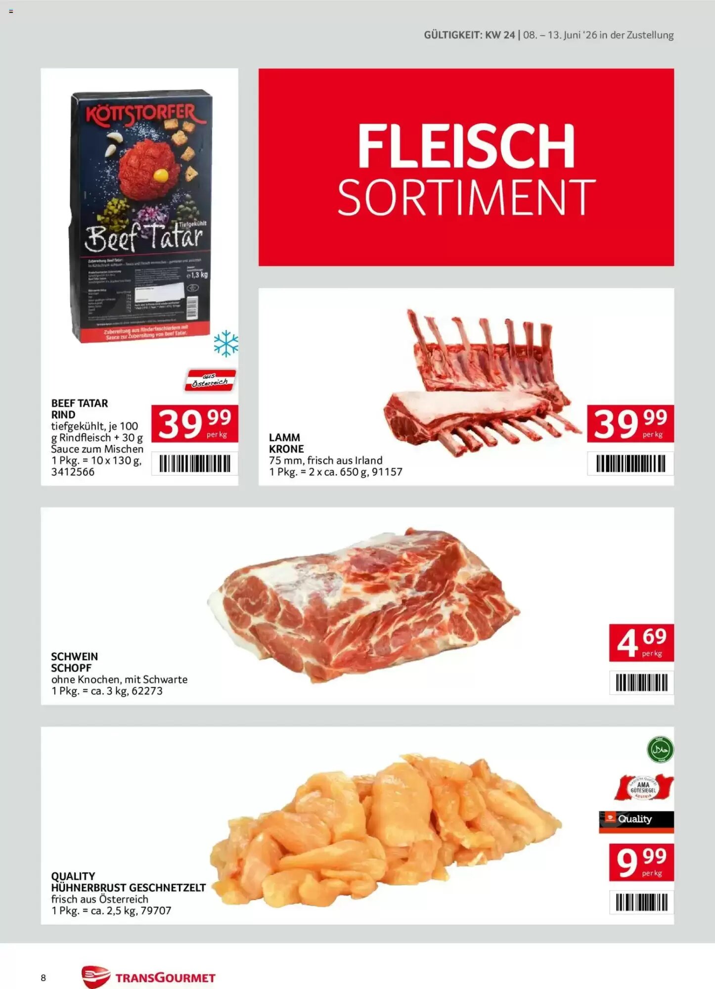 Transgourmet Flugblatt (ab 08.06.2026) - Angebote und Prospekt - Seite 8