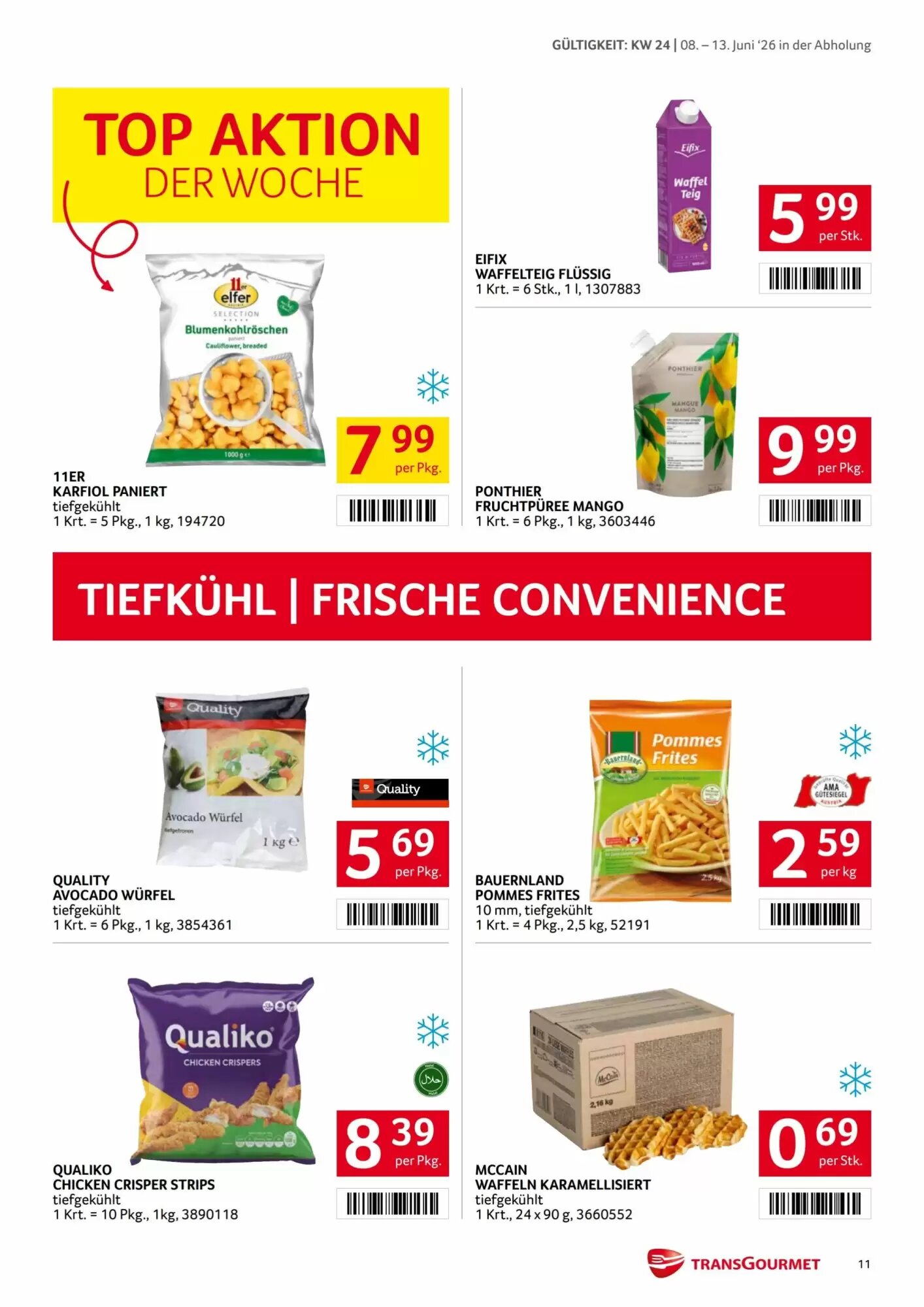 Transgourmet Flugblatt (ab 08.06.2026) - Angebote und Prospekt - Seite 11