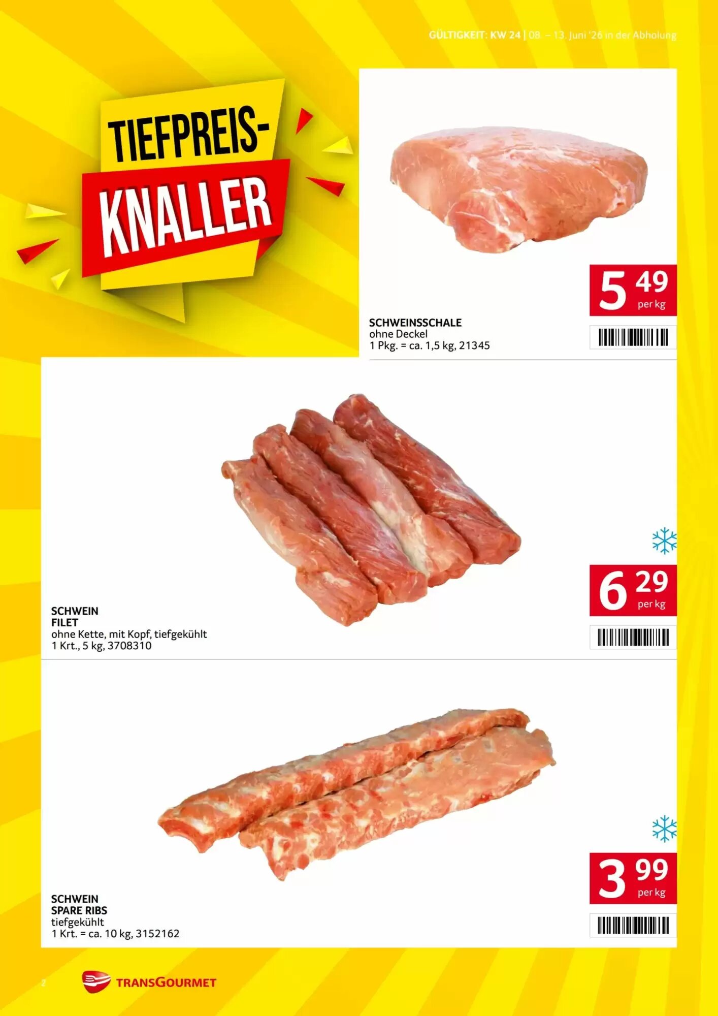 Transgourmet Flugblatt (ab 08.06.2026) - Angebote und Prospekt - Seite 2