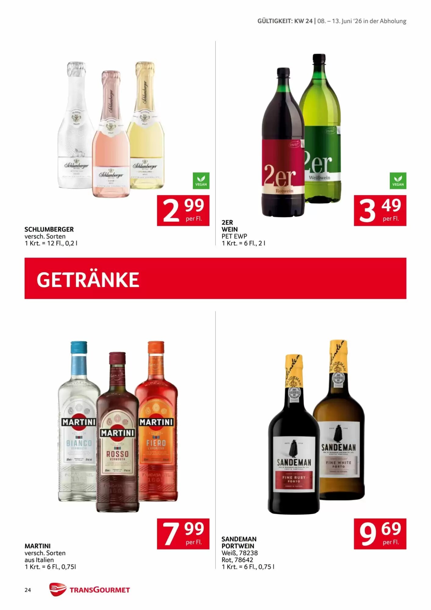 Transgourmet Flugblatt (ab 08.06.2026) - Angebote und Prospekt - Seite 24