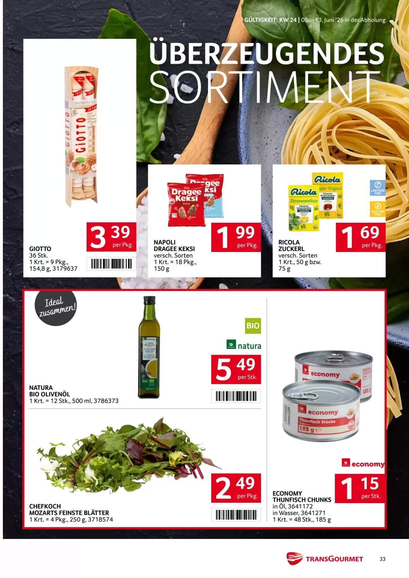 Transgourmet Flugblatt (ab 08.06.2026) - Angebote und Prospekt - Seite 33