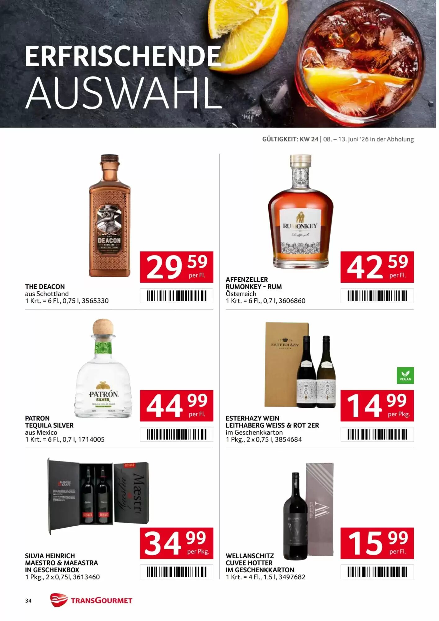 Transgourmet Flugblatt (ab 08.06.2026) - Angebote und Prospekt - Seite 34