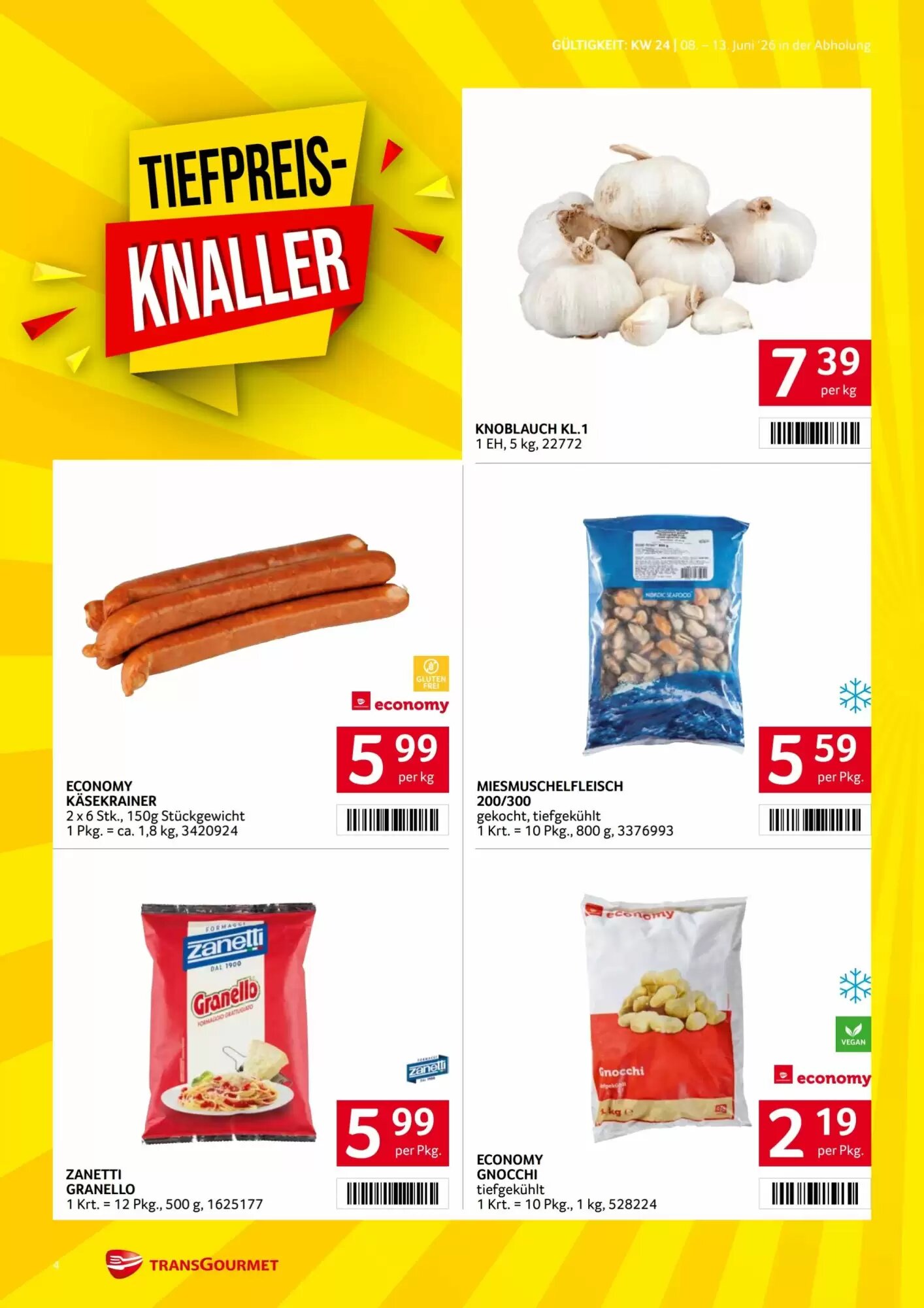 Transgourmet Flugblatt (ab 08.06.2026) - Angebote und Prospekt - Seite 4