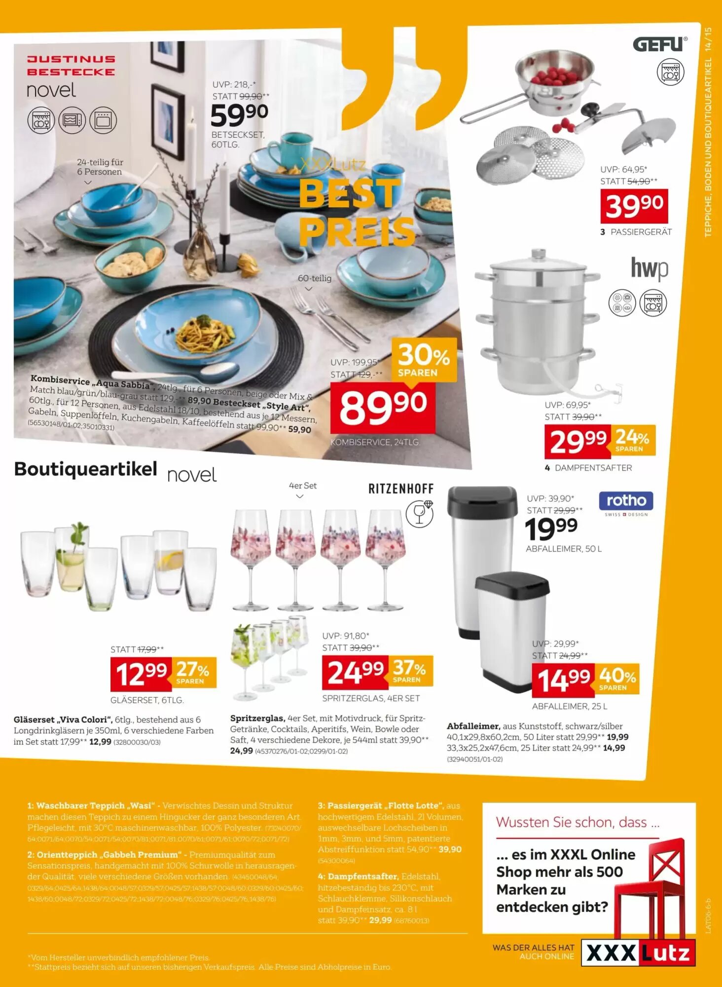XXXLutz Flugblatt (ab 09.06.2026) - Angebote und Prospekt - Seite 15