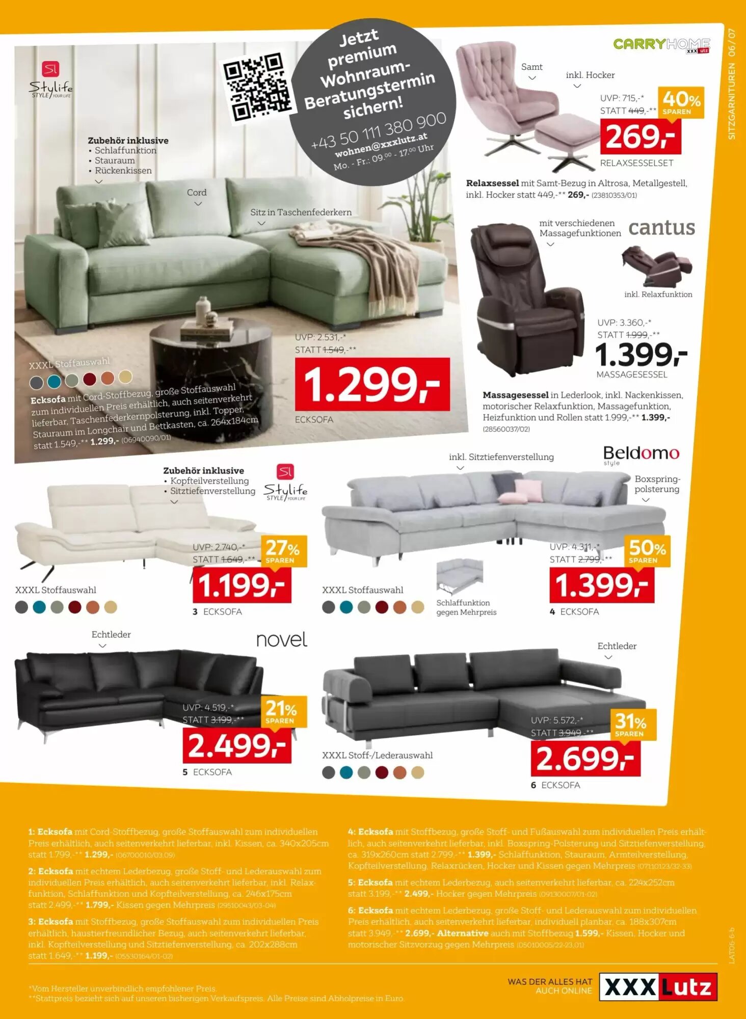 XXXLutz Flugblatt (ab 09.06.2026) - Angebote und Prospekt - Seite 7