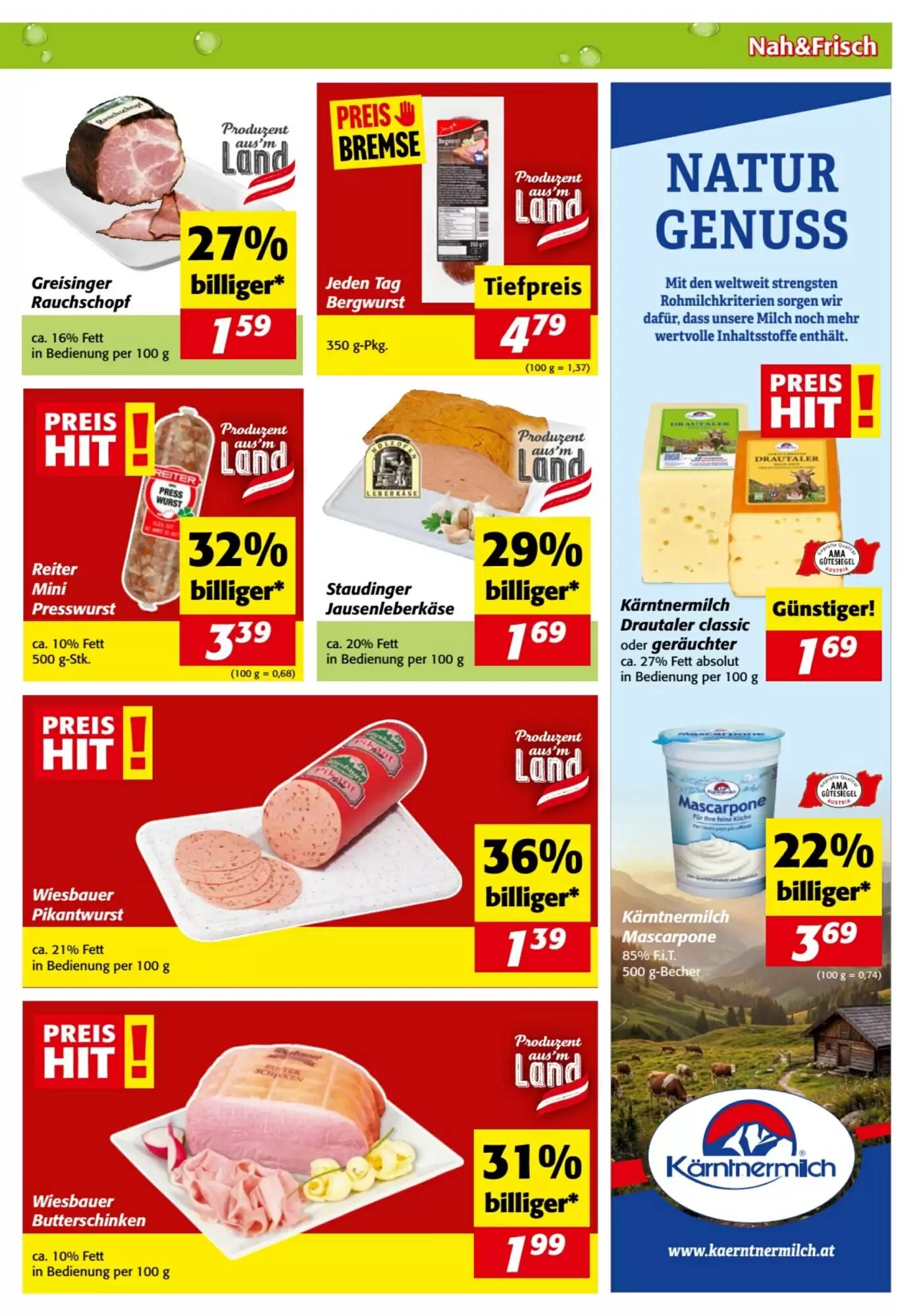 Nah&Frisch Flugblatt (ab 10.06.2026) - Angebote und Prospekt - Seite 3