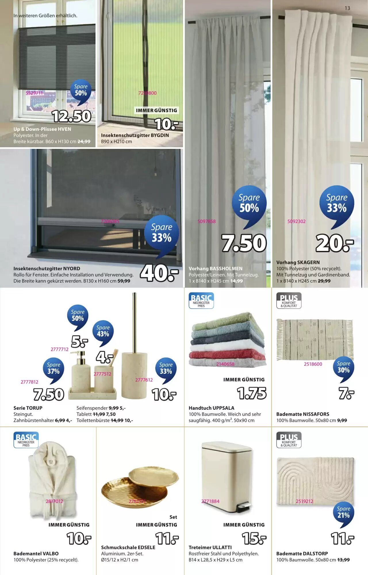 JYSK Flugblatt (ab 10.06.2026) - Angebote und Prospekt - Seite 13