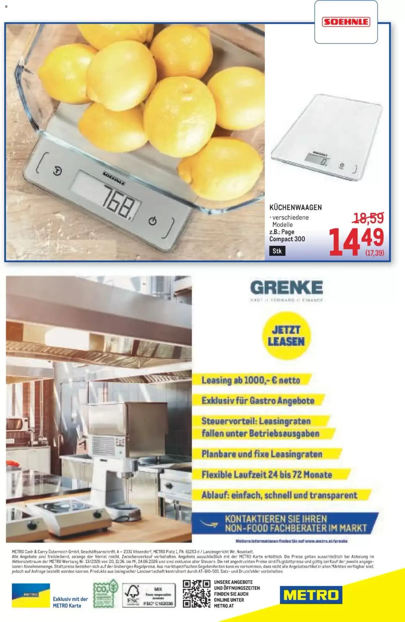 Metro Flugblatt (ab 11.06.2026) - Angebote und Prospekt - Seite 28
