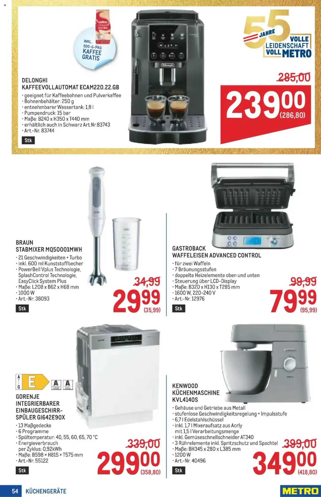 Metro Flugblatt (ab 11.06.2026) - Angebote und Prospekt - Seite 54