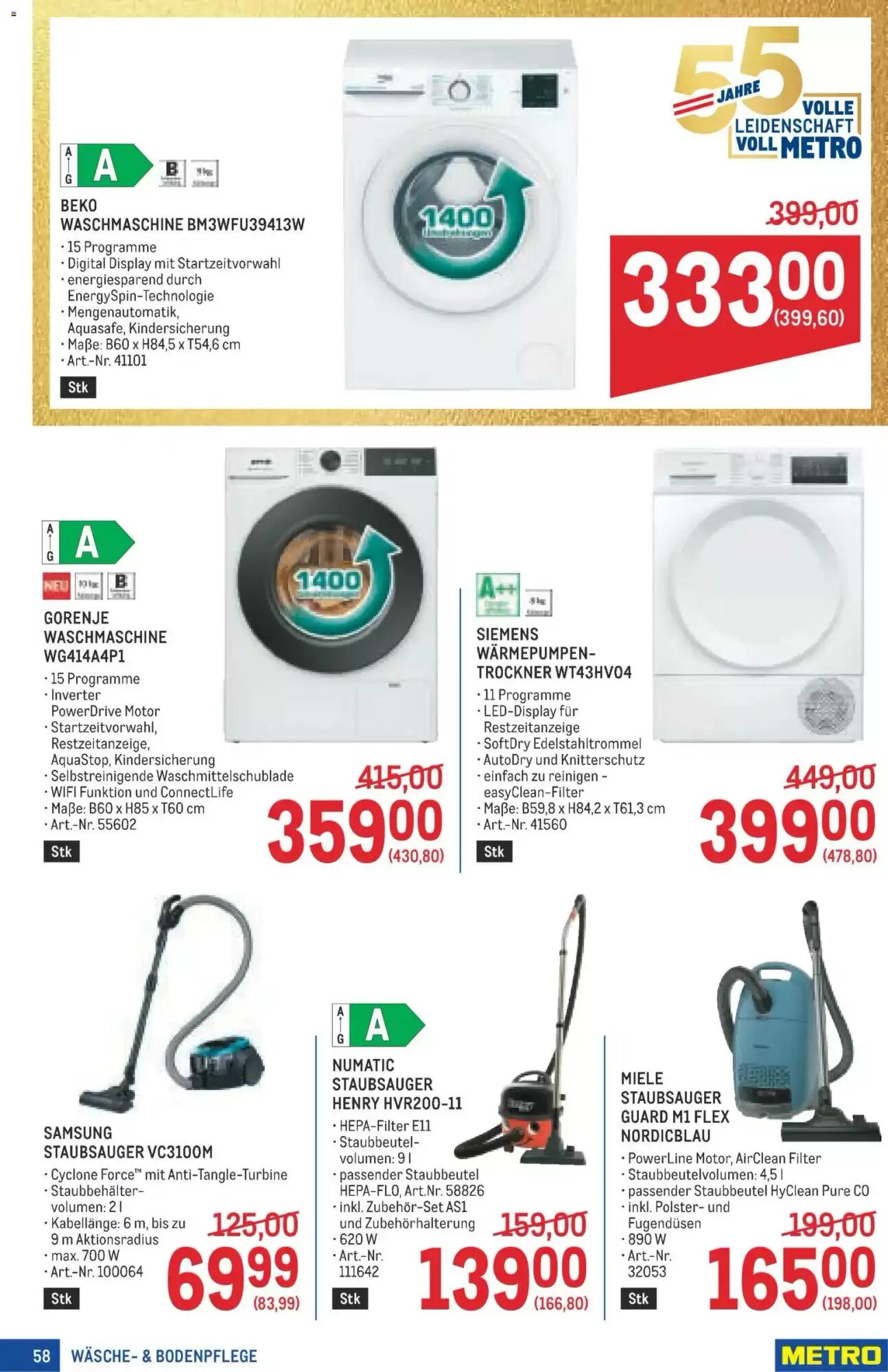 Metro Flugblatt (ab 11.06.2026) - Angebote und Prospekt - Seite 58