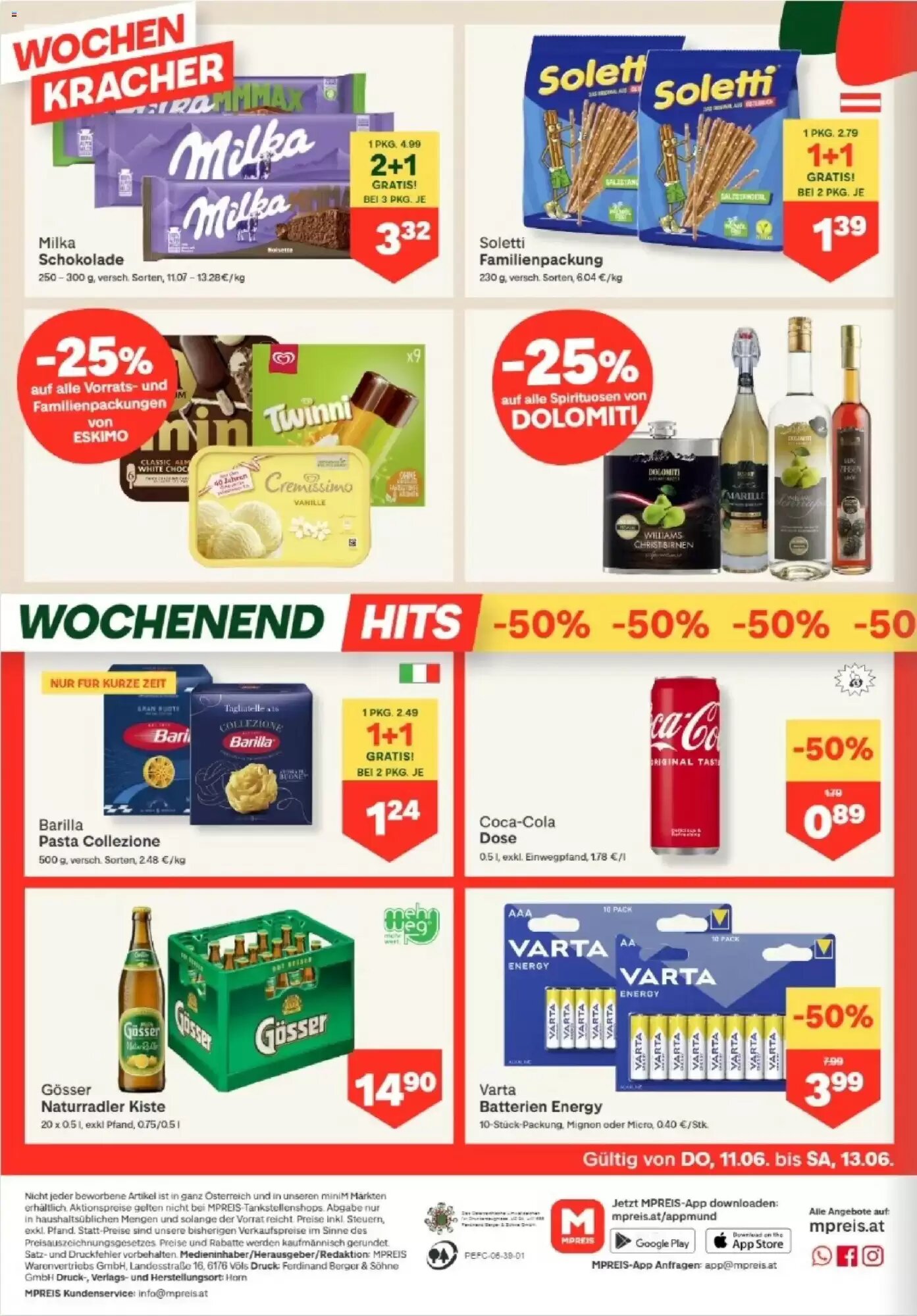 MPreis Flugblatt (ab 11.06.2026) - Angebote und Prospekt - Seite 12