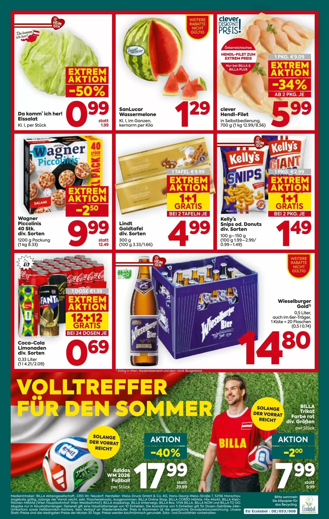 Billa Flugblatt (ab 11.06.2026) - Angebote und Prospekt - Seite 16