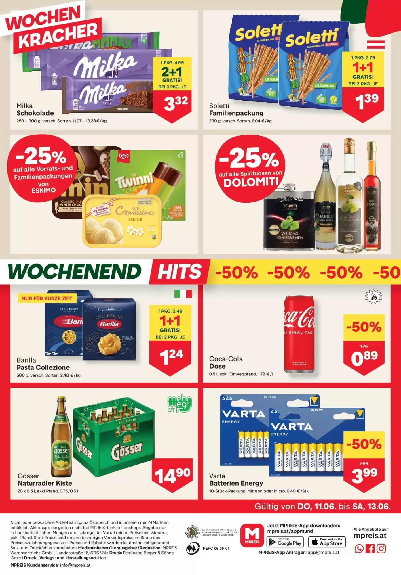MPreis Flugblatt (ab 11.06.2026) - Angebote und Prospekt - Seite 12