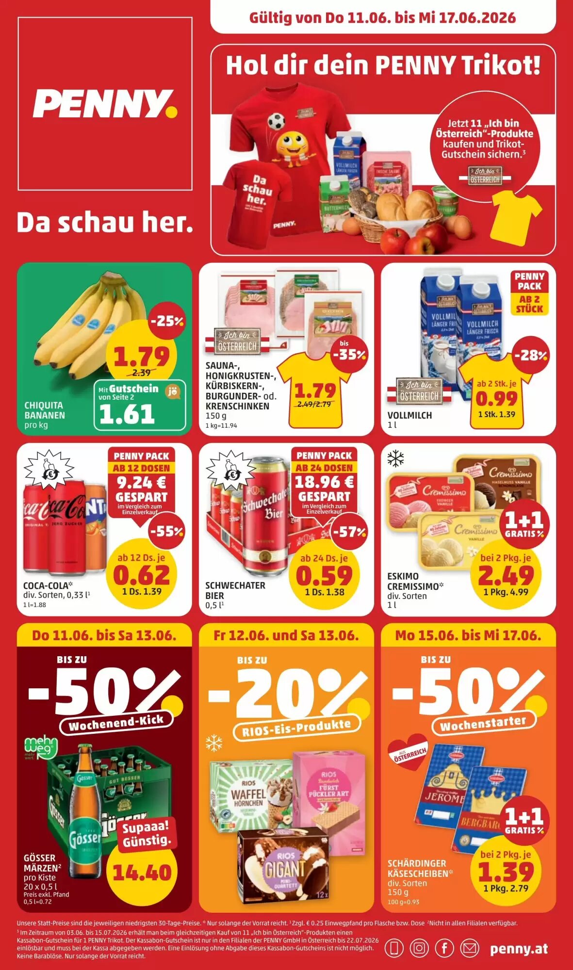 PENNY Flugblatt (ab 11.06.2026) - Angebote und Prospekt - Seite 1