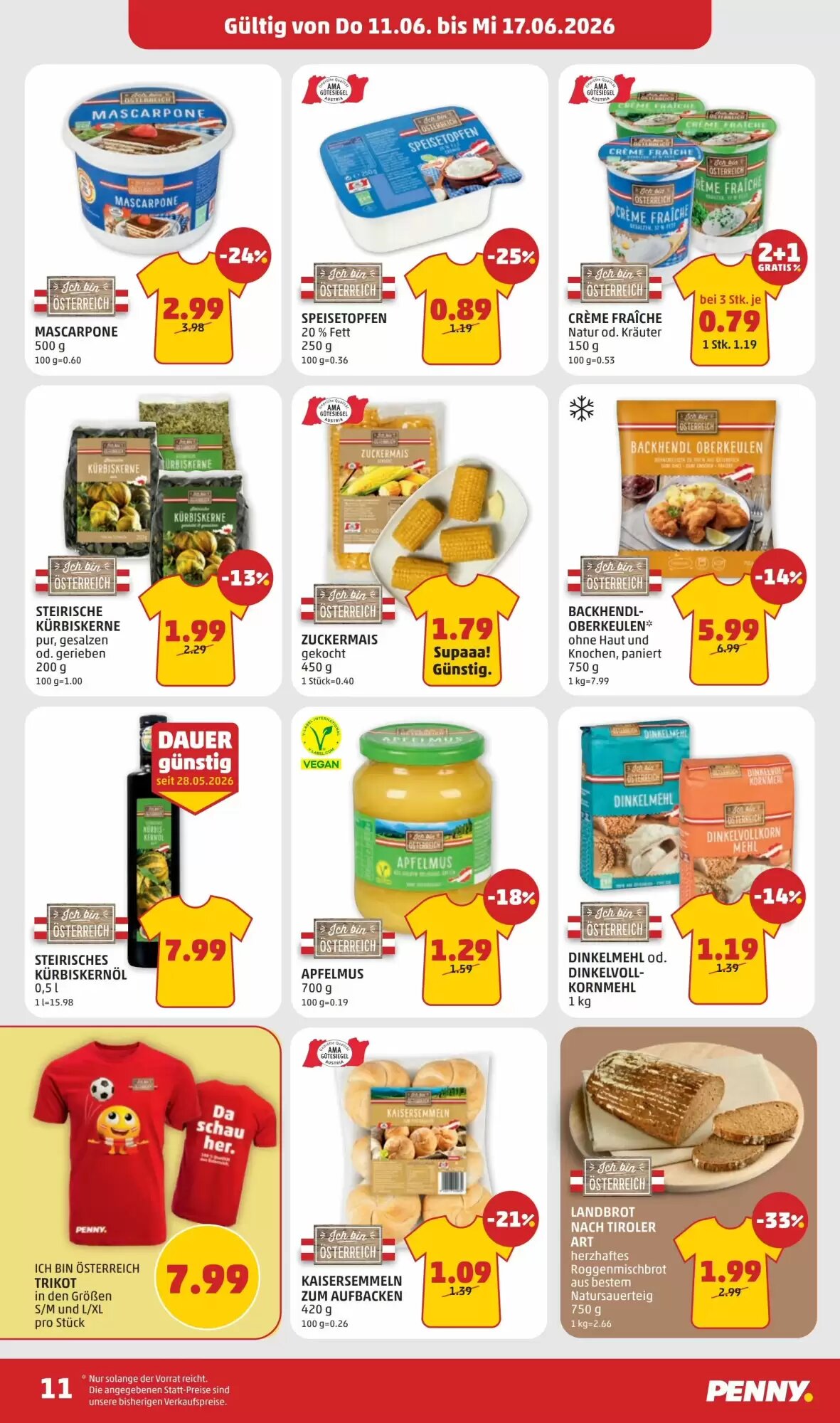 PENNY Flugblatt (ab 11.06.2026) - Angebote und Prospekt - Seite 11