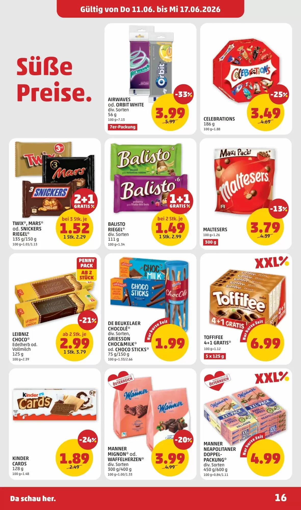 PENNY Flugblatt (ab 11.06.2026) - Angebote und Prospekt - Seite 16