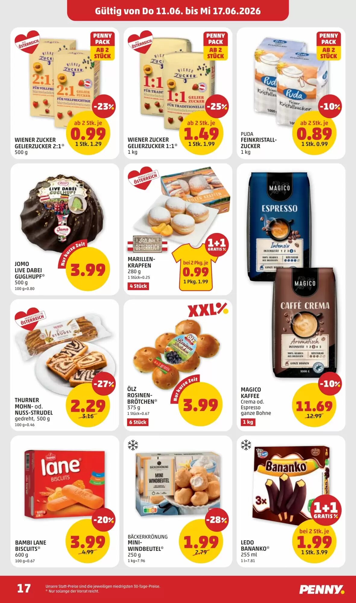 PENNY Flugblatt (ab 11.06.2026) - Angebote und Prospekt - Seite 17