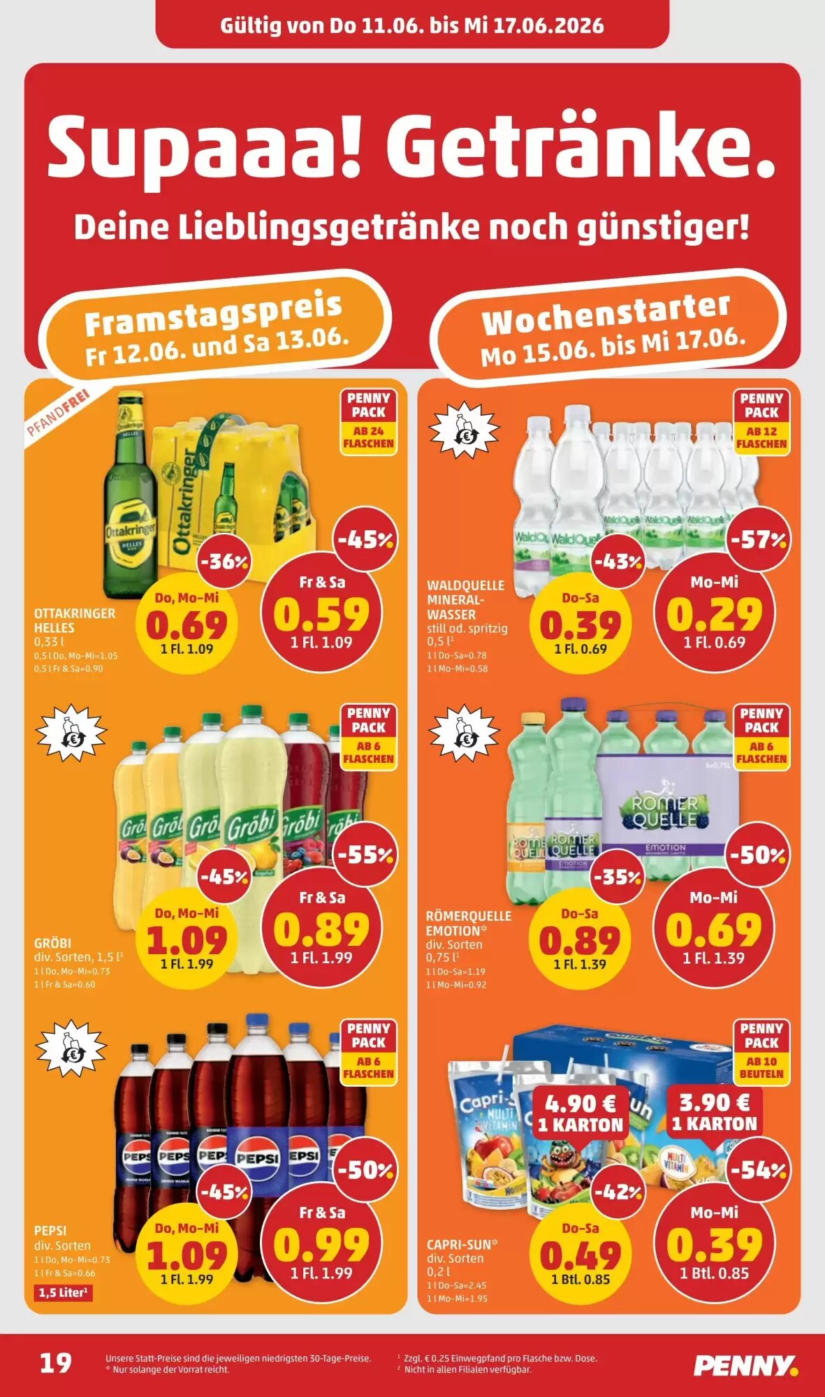 PENNY Flugblatt (ab 11.06.2026) - Angebote und Prospekt - Seite 19