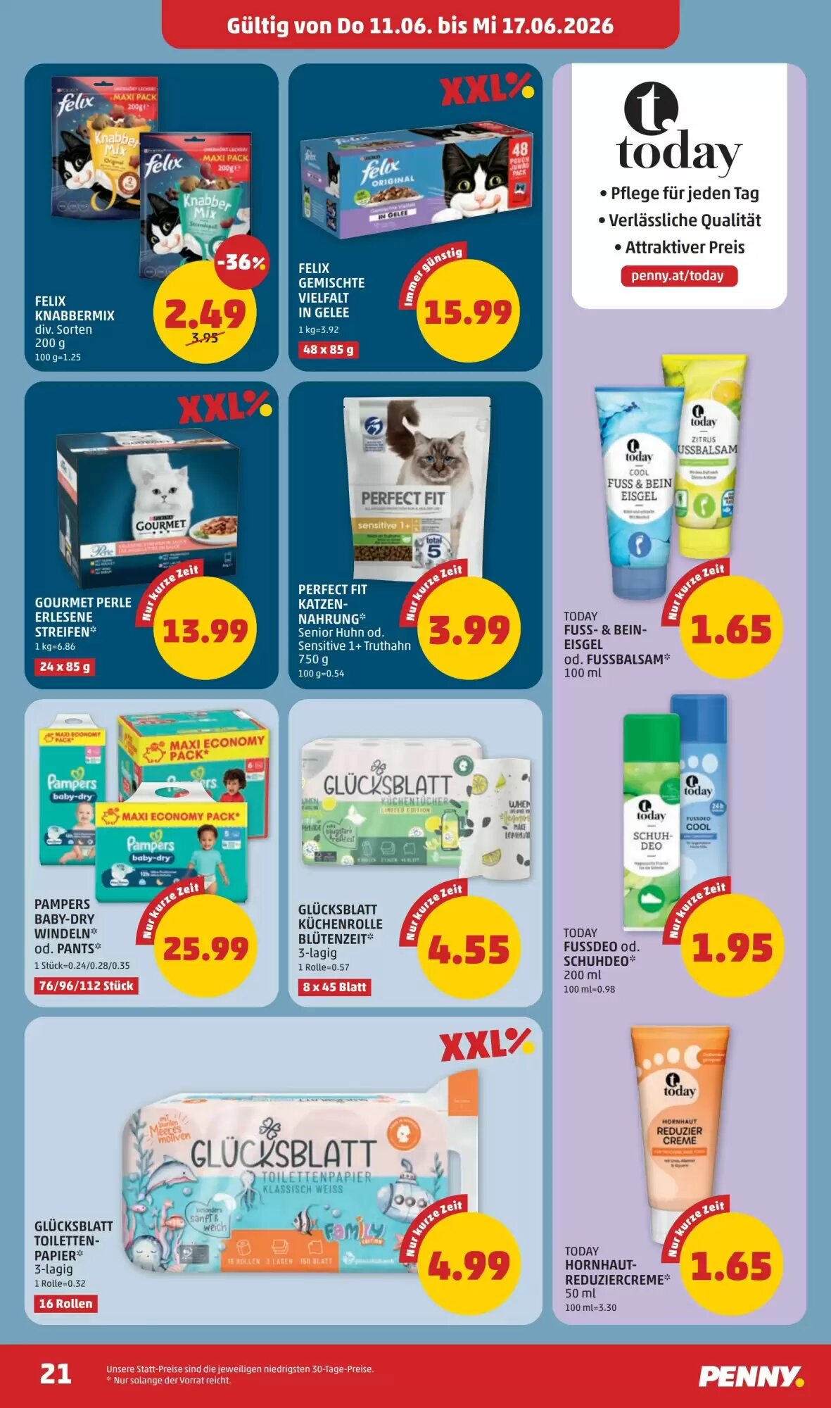PENNY Flugblatt (ab 11.06.2026) - Angebote und Prospekt - Seite 21
