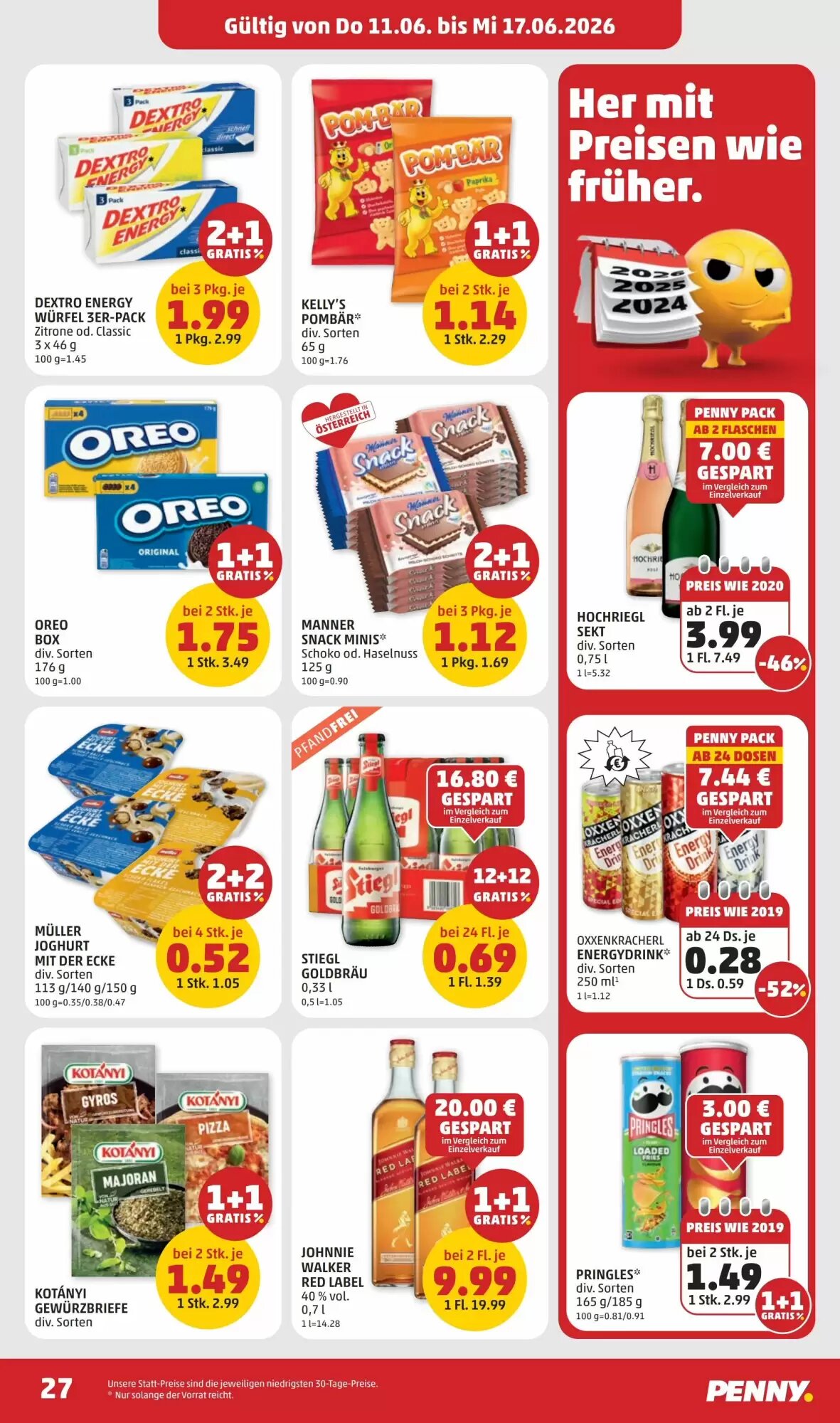 PENNY Flugblatt (ab 11.06.2026) - Angebote und Prospekt - Seite 27