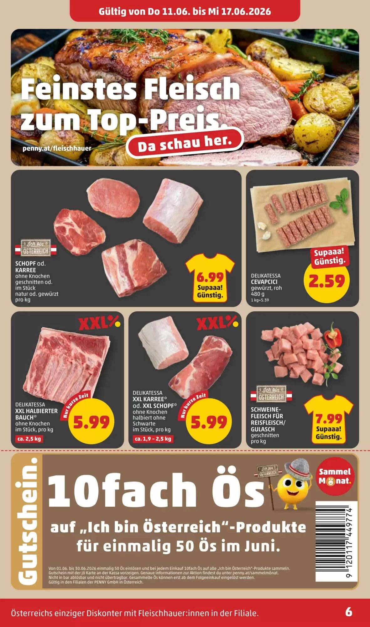 PENNY Flugblatt (ab 11.06.2026) - Angebote und Prospekt - Seite 6