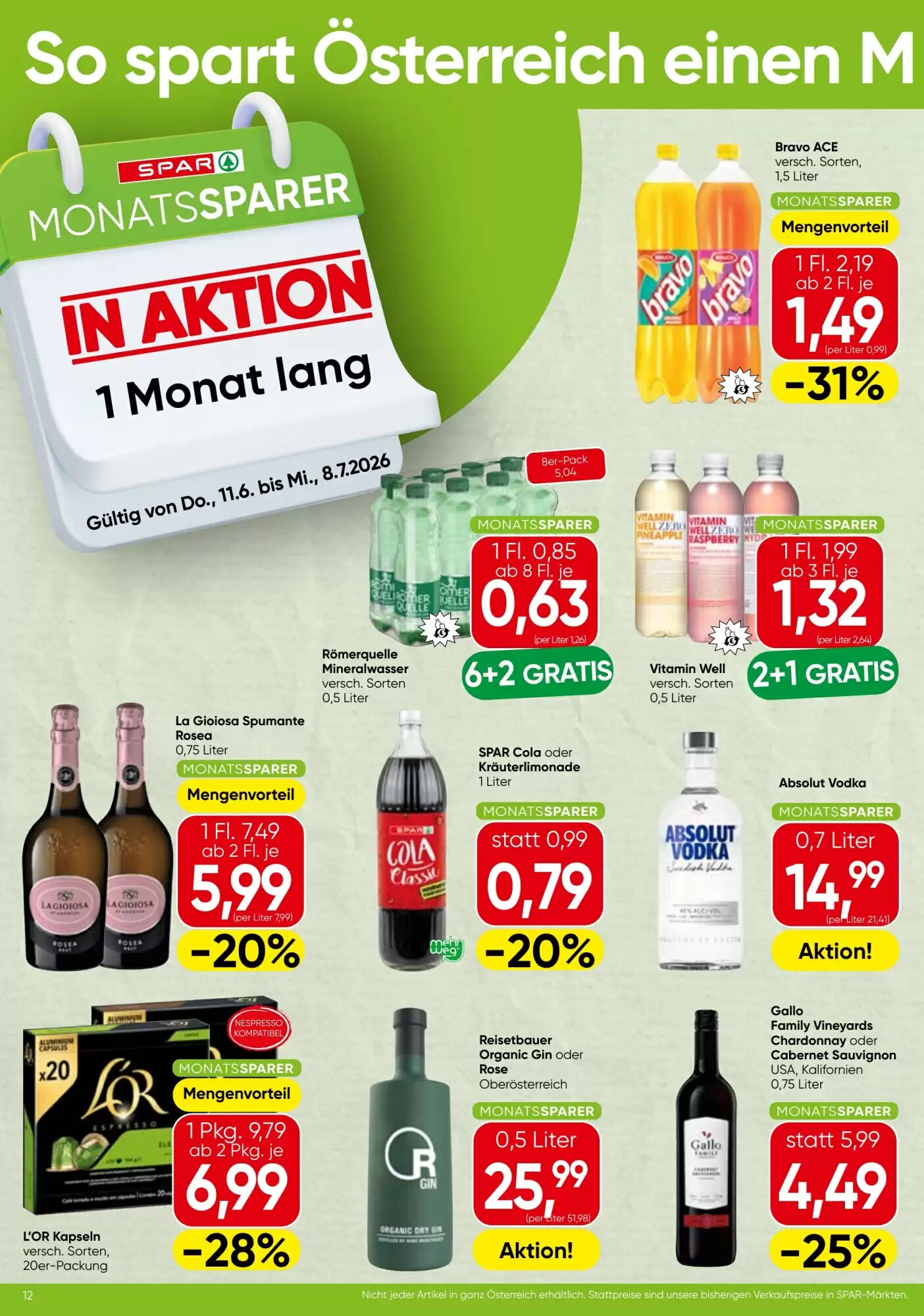 Spar Flugblatt (ab 11.06.2026) - Angebote und Prospekt - Seite 3
