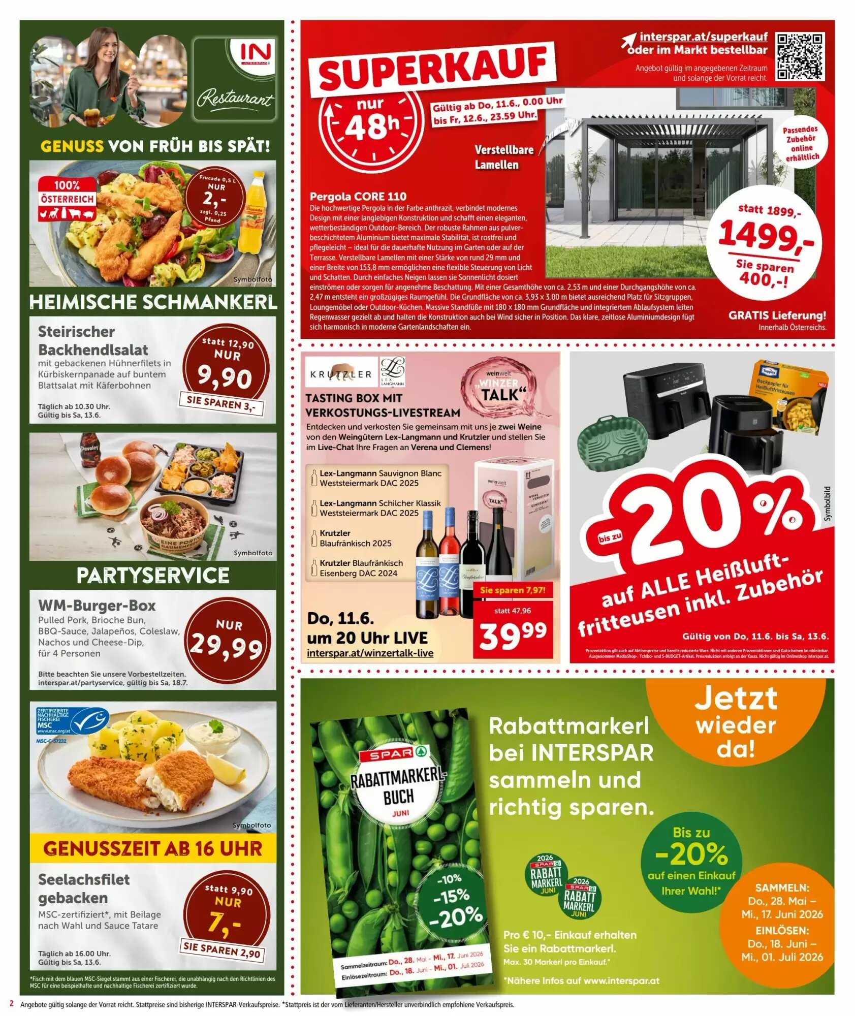 Interspar Flugblatt (ab 11.06.2026) - Angebote und Prospekt - Seite 2